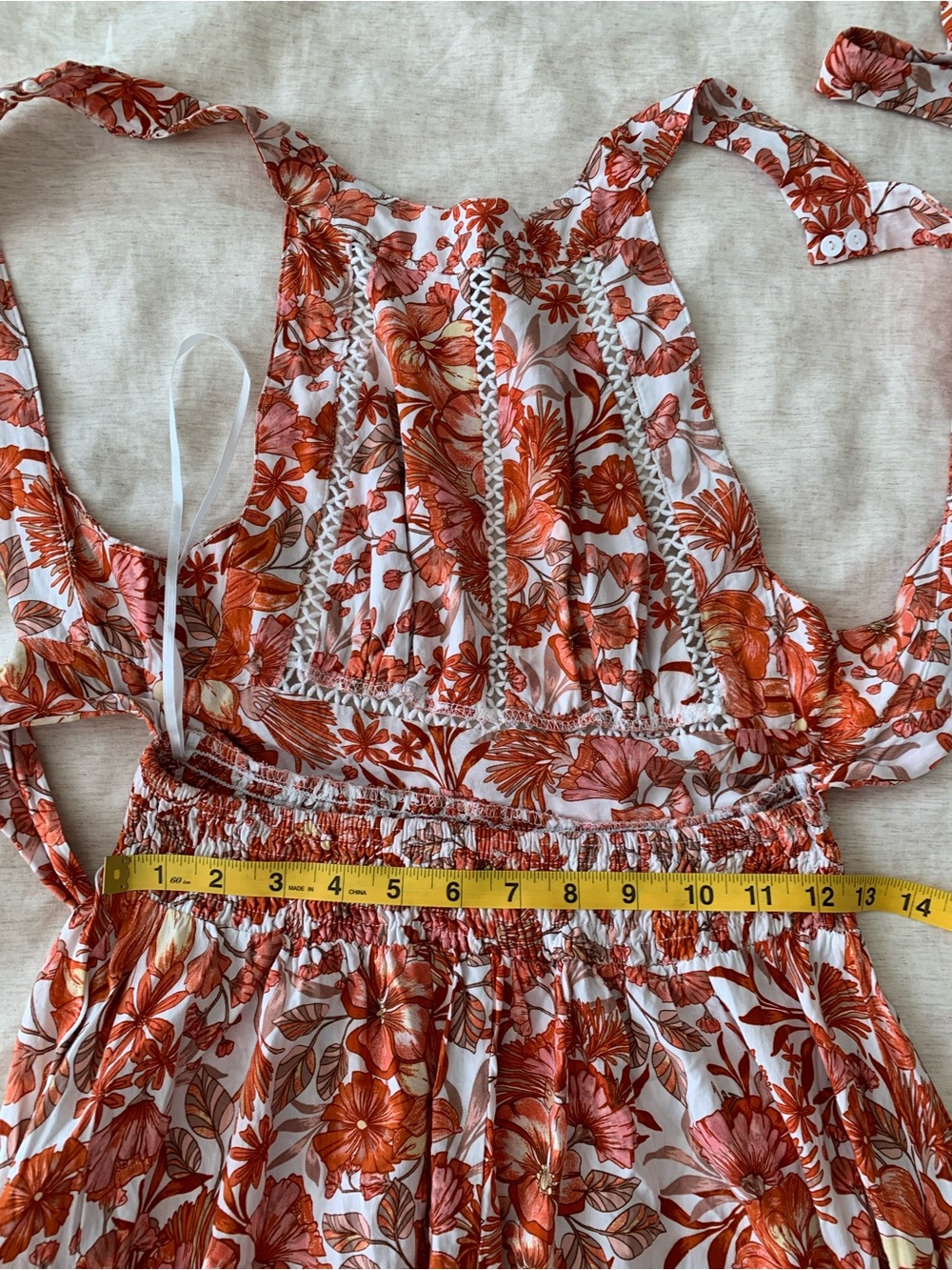 Anthropologie Abel the label Maxi Floral Sundress  women’s size M - Picture 8 of 13